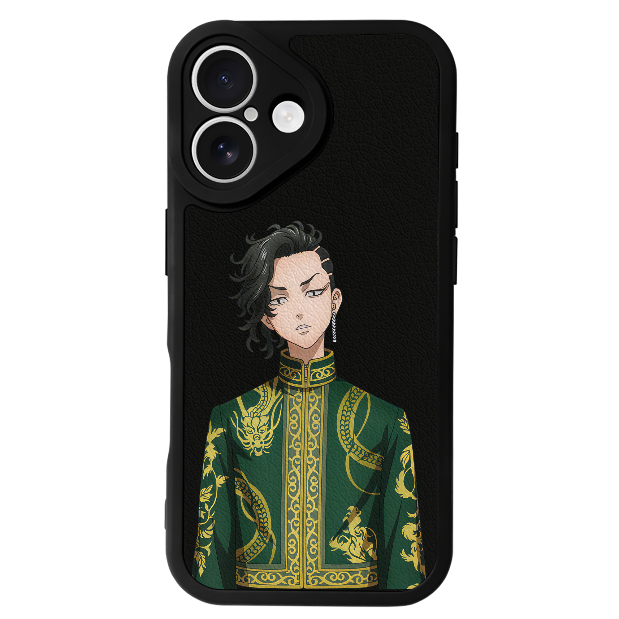 （画像用） 東京リベンジャーズ Tokyo Revengers 【iPhone 16シリーズ対応】シリコンスマホケース（レザー調） 材質：シリコン